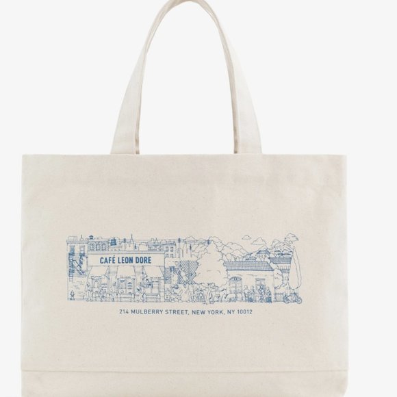 Aime Leon Dore Café Leon Dore Tote Bag Mulberry / - Picture 4 of 6